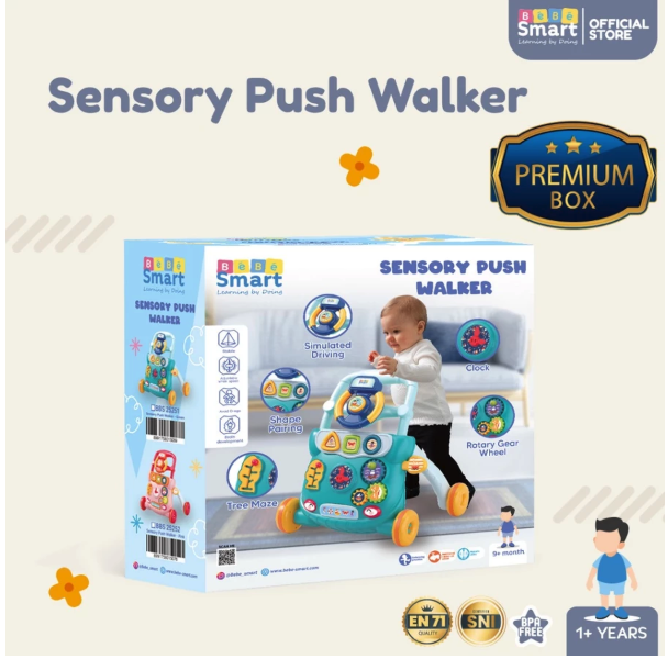  Bebe Smart Sensory Push Walker