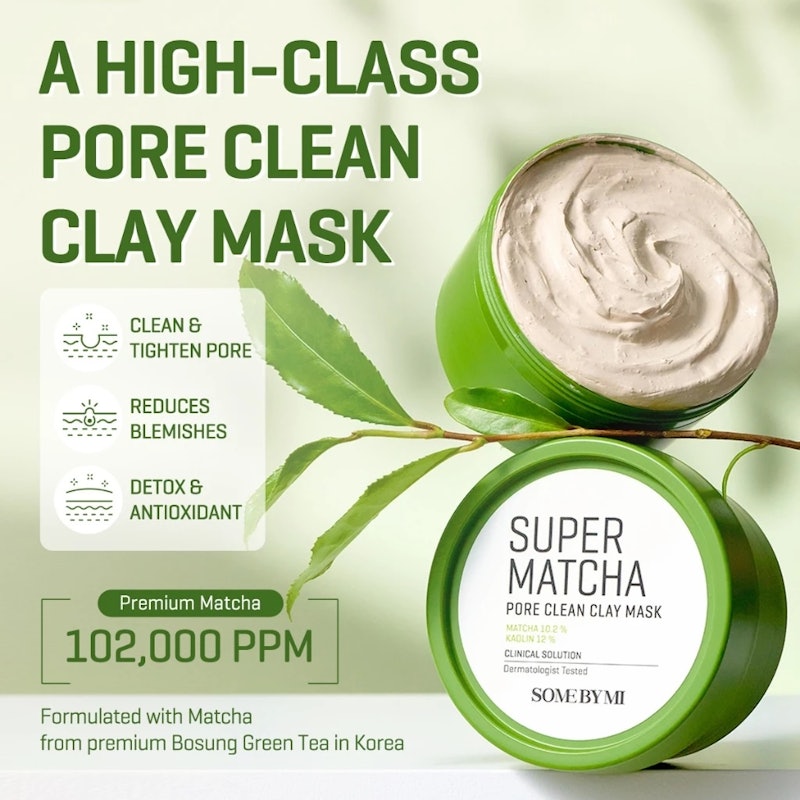 Super Matcha Pore Clean Clay Mask 2