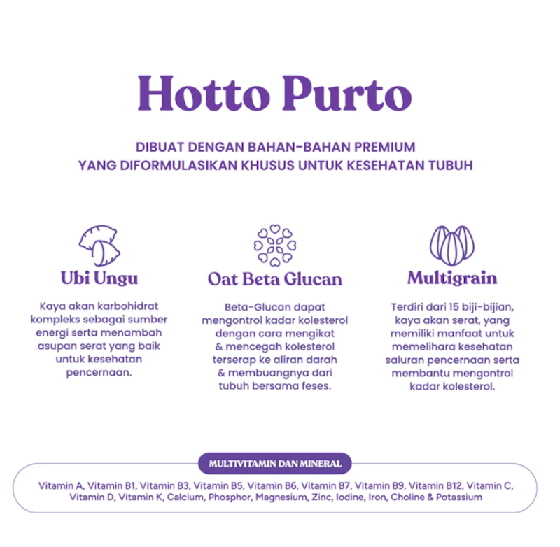Hotto Purto Multigrain with Purple Potato 5