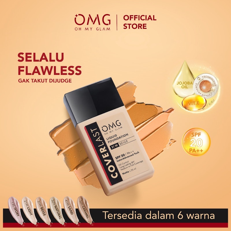OMG Coverlast Liquid Foundation 32N Natural