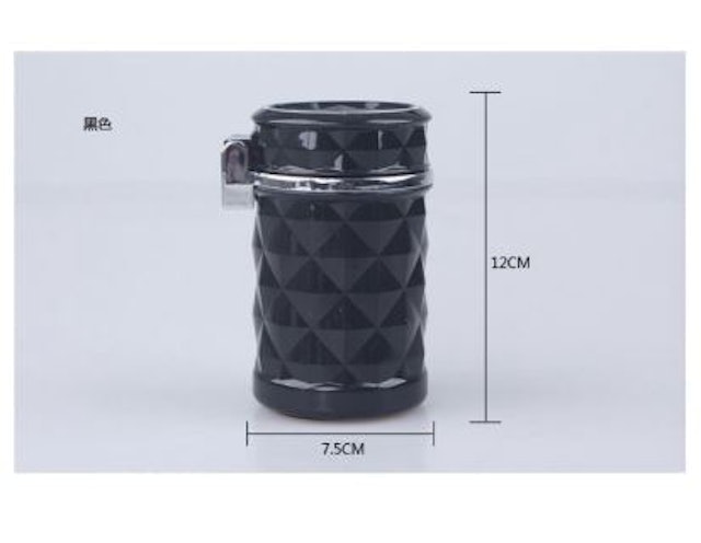 Asbak Mobil Model Diamond LED 5