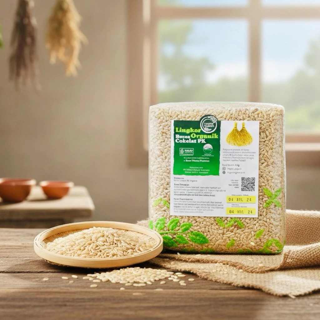  Lingkar Organik Beras Organik Cokelat PK 