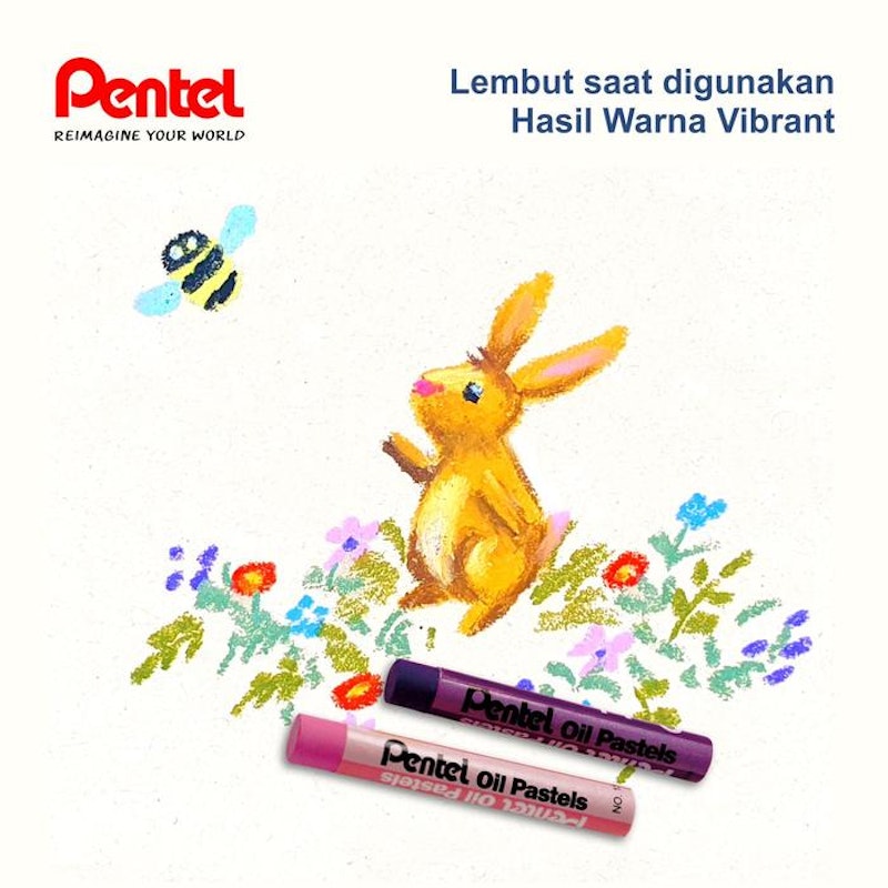 Pentel Arts Oil Pastel PHN 50 3