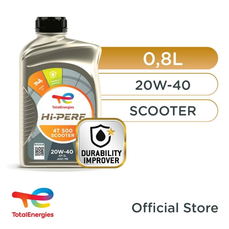 TotalEnergies Hi-Perf 4T 500 Scooter 20W-40 4