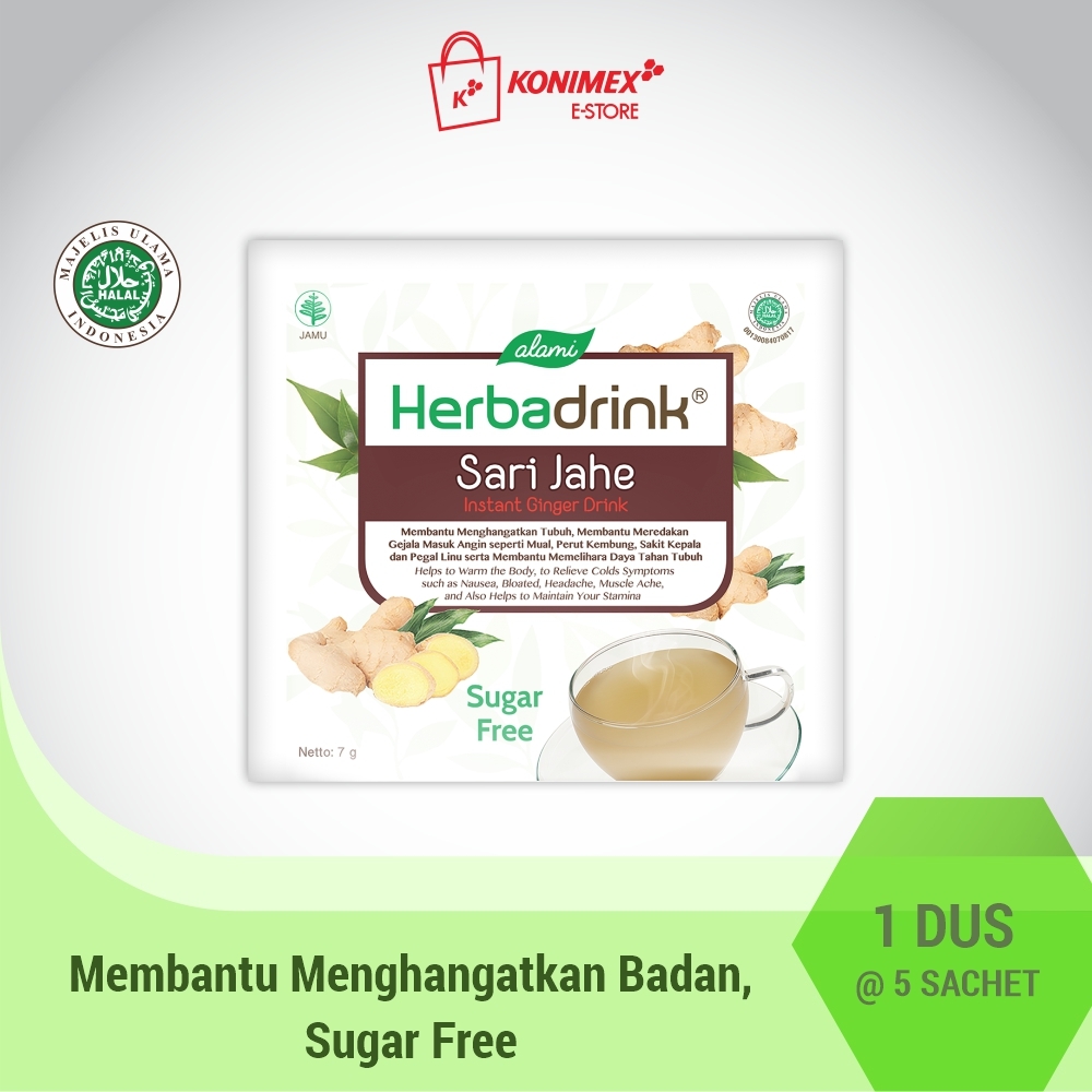 Konimex Herbadrink Sari Jahe Sugar Free