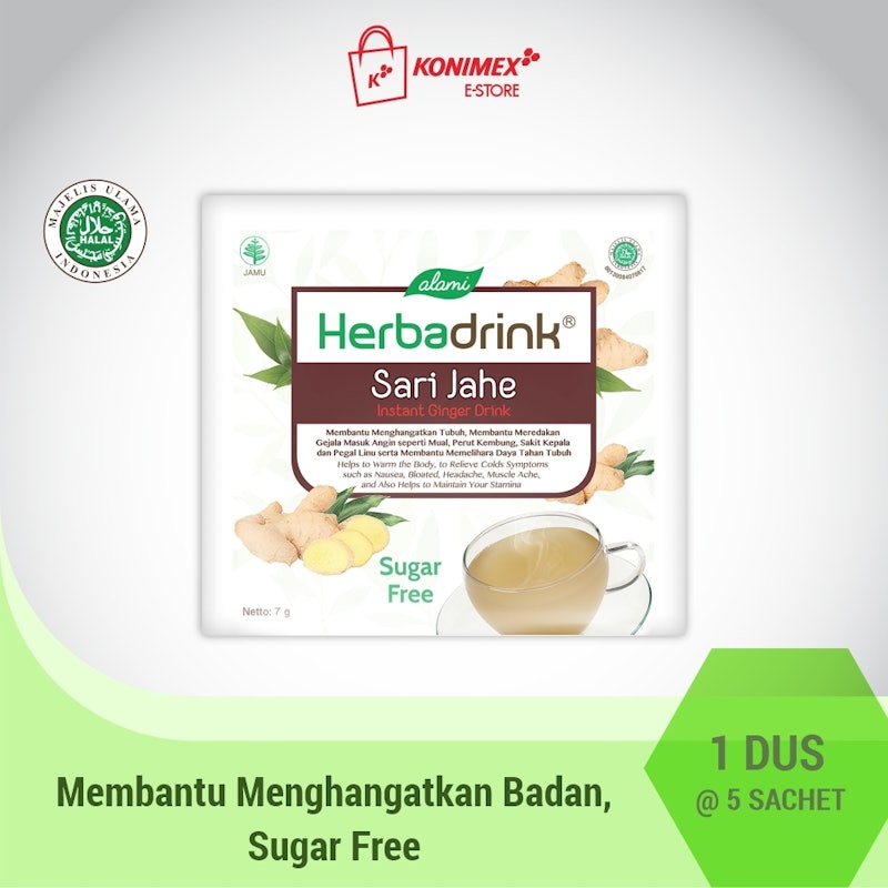 Herbadrink Sari Jahe Sugar Free 2
