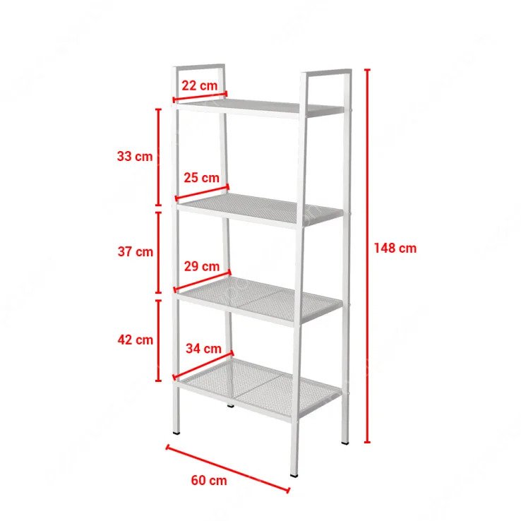 Informa Libie Rak Besi 4 Tingkat