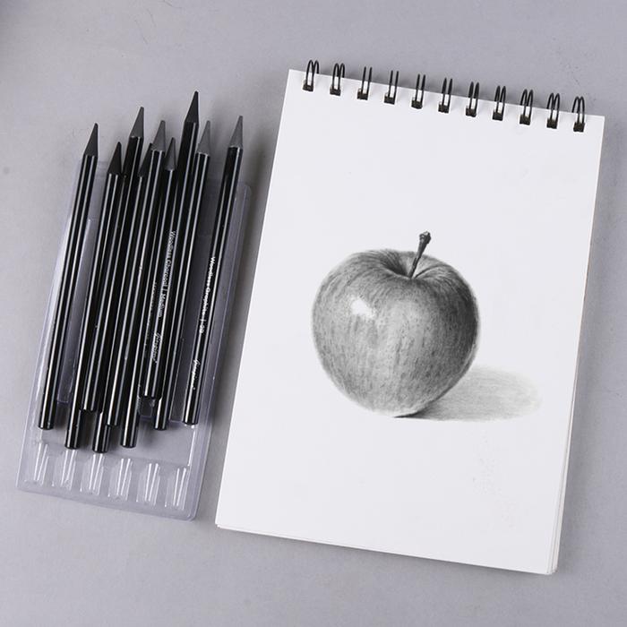 Giorgione Woodless Charcoal Pencils 3 Pcs 4