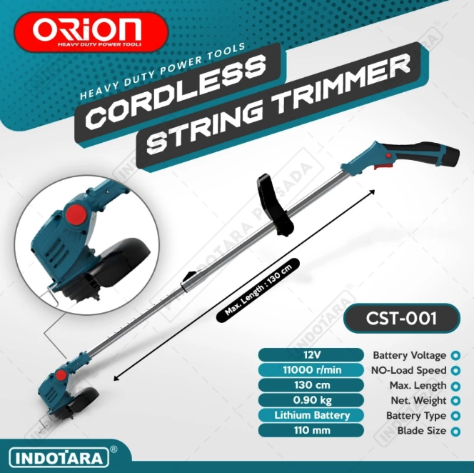 Indotara Persada Orion Cordless String Trimmer CST-001