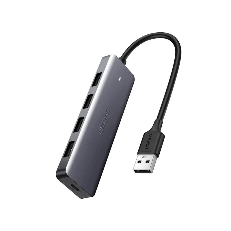 UGREEN 4-Port USB 3.0 5Gbps Hub with Type-C Power Port 1