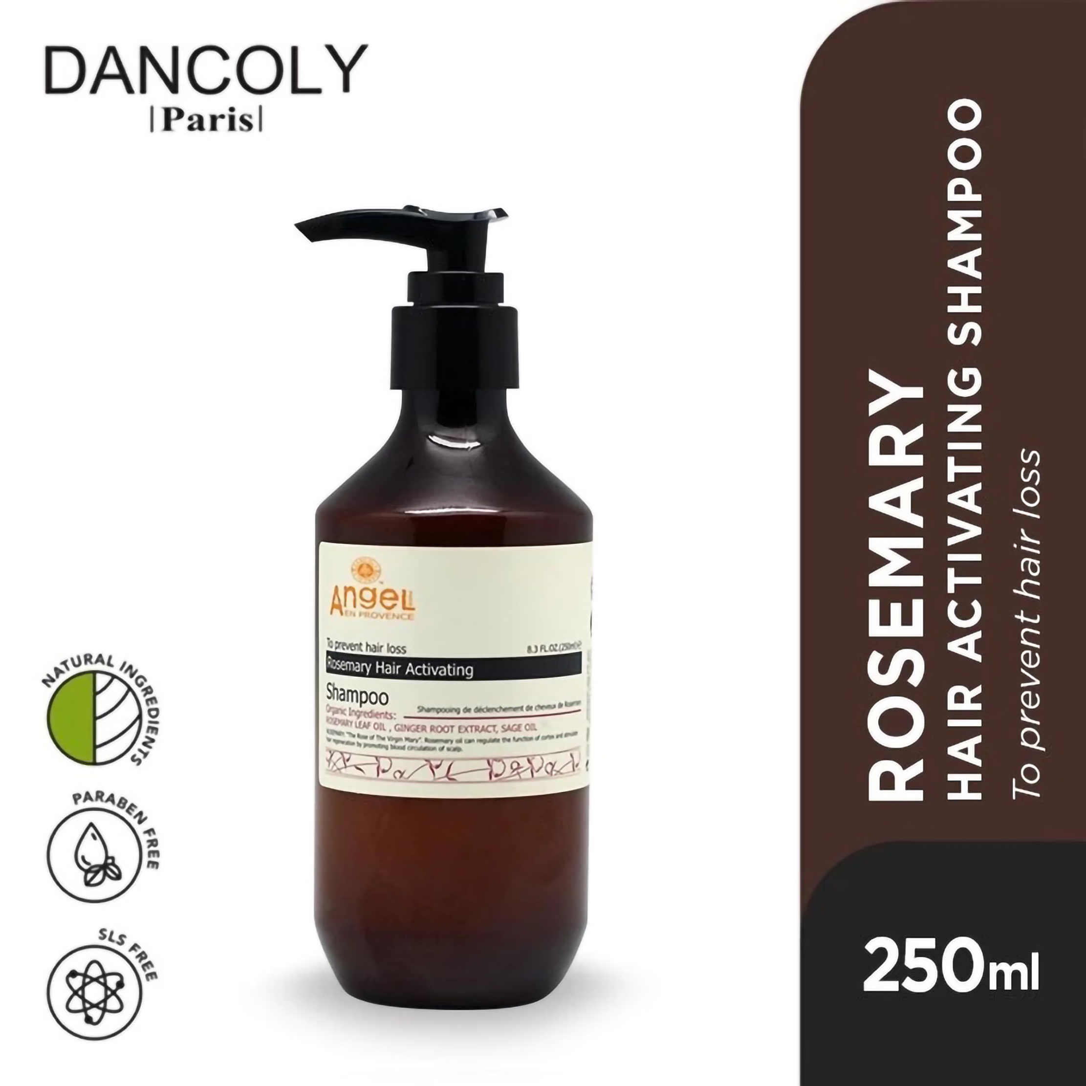 Dancoly Cosmetique Dancoly Rosemary Hair Activating Shampoo