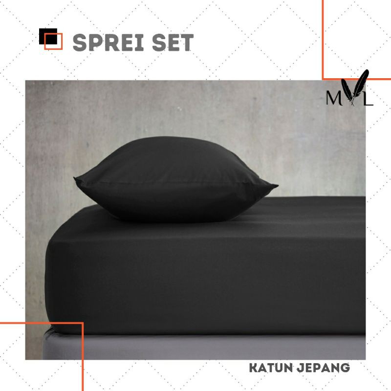  Marvelo Sprei Set Katun Jepang 200x200