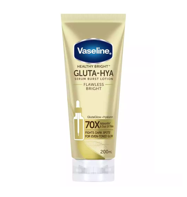 Vaseline® ｜ Healthy Bright™ Gluta-Hya Serum Burst Lotion Flawless Bright