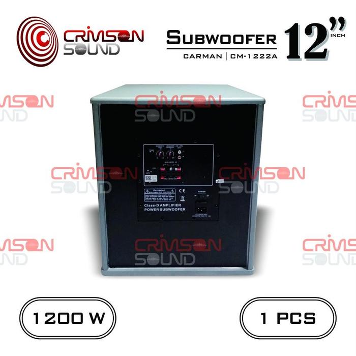 Protonindo Citra CARMAN Power Subwoofer CM-1222A