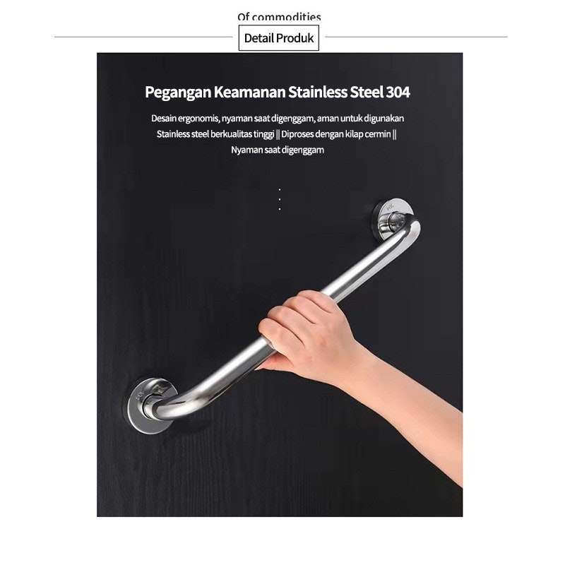LENODI Pegangan Kamar Mandi SUS 201 3