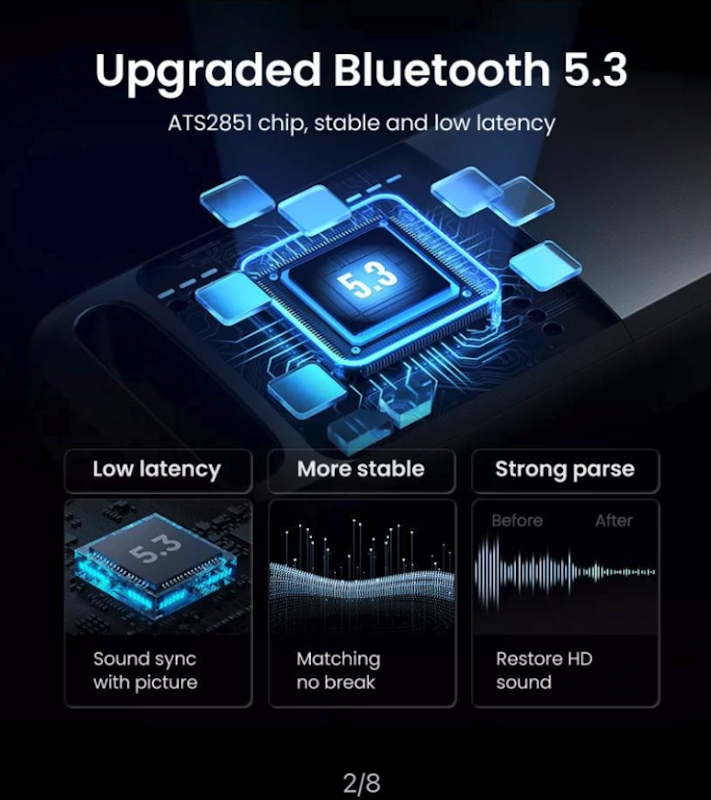 UGREEN USB Bluetooth Adapter 5.3 3