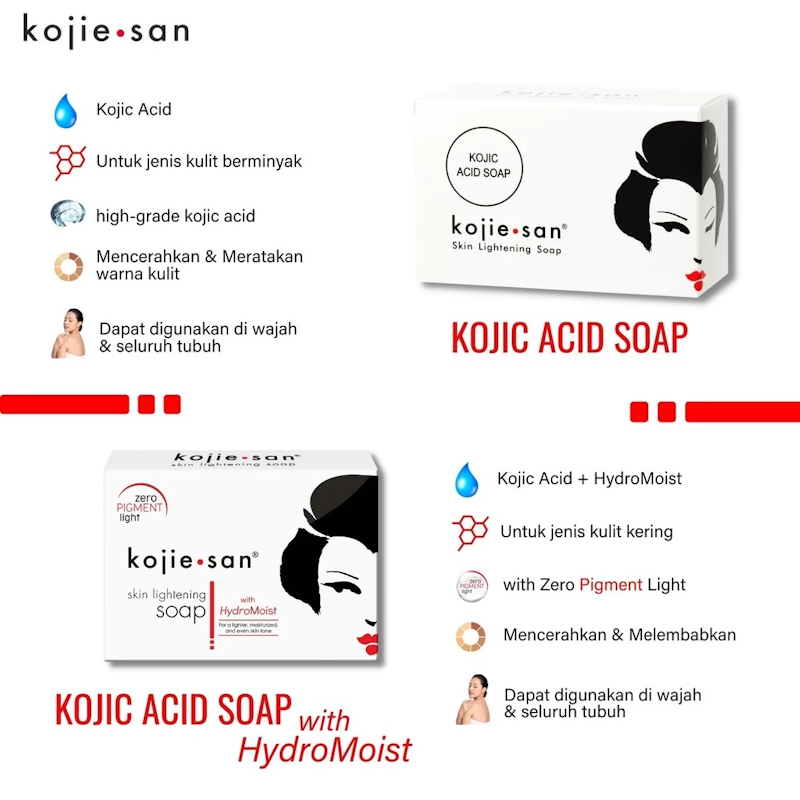 Kojie-San Skin Lightening Soap with HydroMoist 3