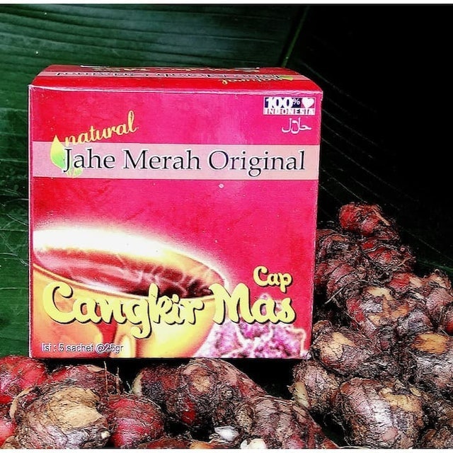 Cap Cangkir Mas Jahe Merah Original