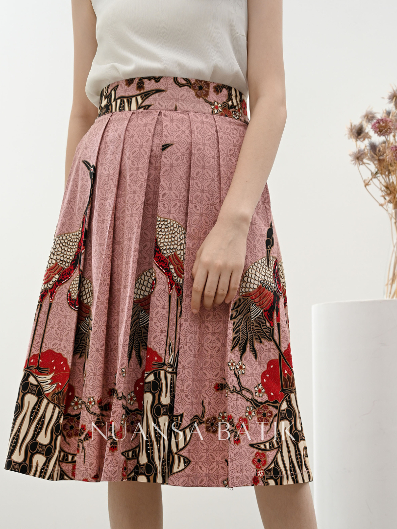 Nuansa Batik Rok Batik Pendek Bahan Katun Stretch