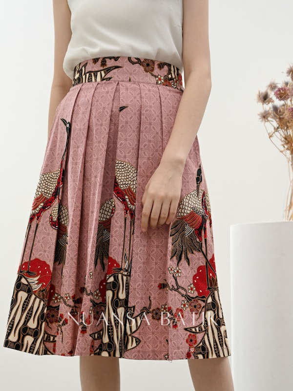 Nuansa Batik Rok Batik Pendek Bahan Katun Stretch 3