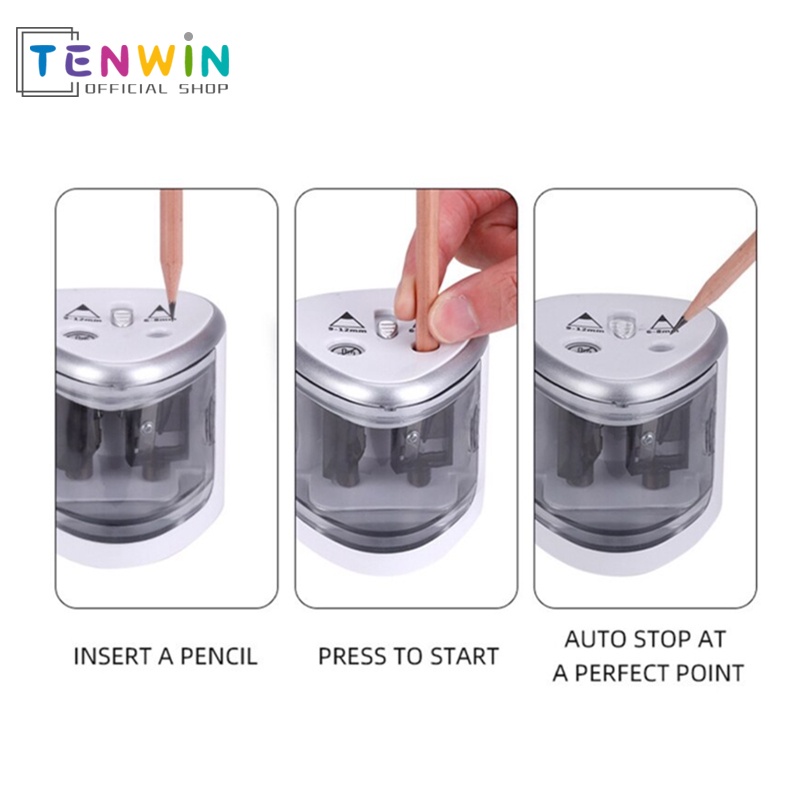 TENWIN Rautan Pensil Elektrik 8004 