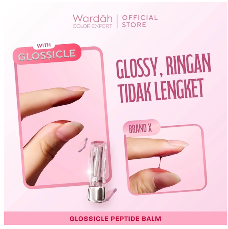 Glossicle Peptide Balm 05 Berry Slushie 4