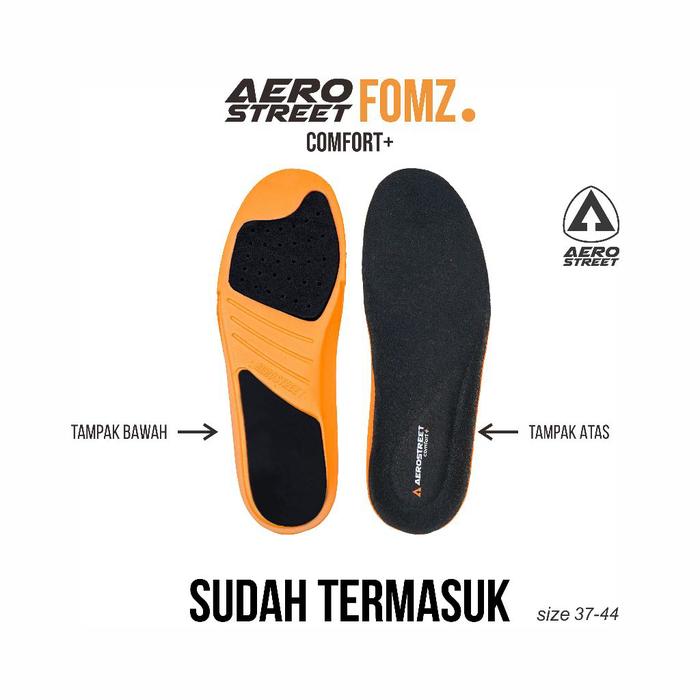 Adco Pakis Mas Aerostreet Massive Low 2.0 Hitam Natural
