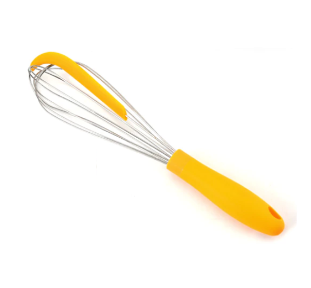 Stainless Steel Whisk with Scrapper 1