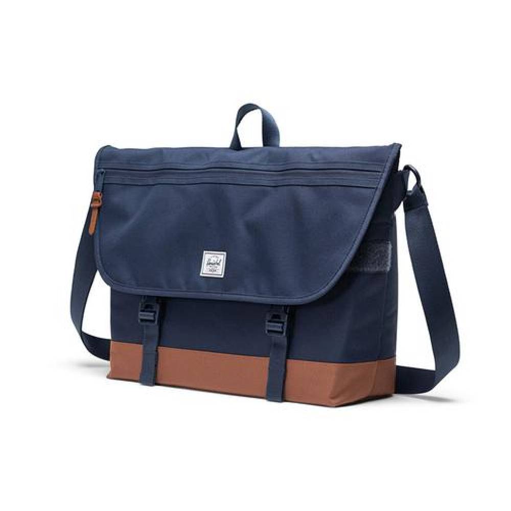 Herschel Cove Messenger 22,5L Bags Navy/Saddle Brown