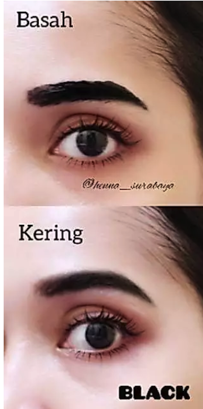Rajna Eyebrow Henna Black Large 3