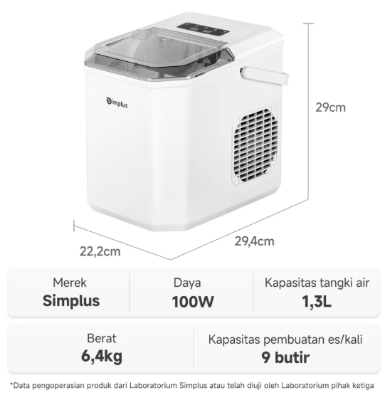Simplus INSSA X Simplus Ice Maker