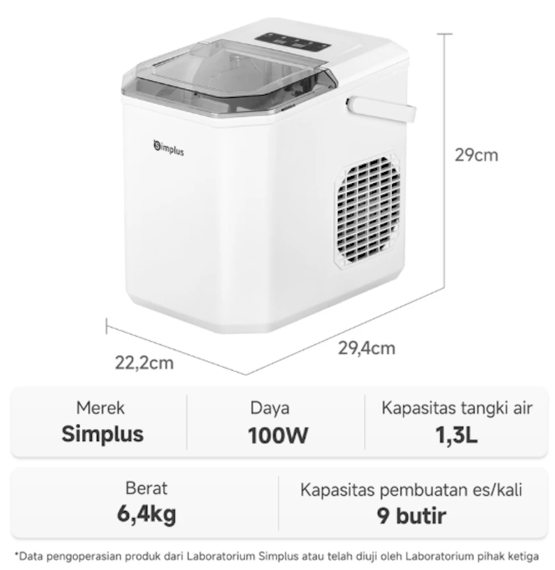 INSSA X Simplus Ice Maker