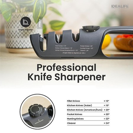 Idealife Makmur IDEALIFE Pengasah Pisau  IL-160F
