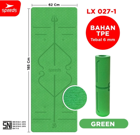  Speeds Matras Yoga NBR LX 027-1