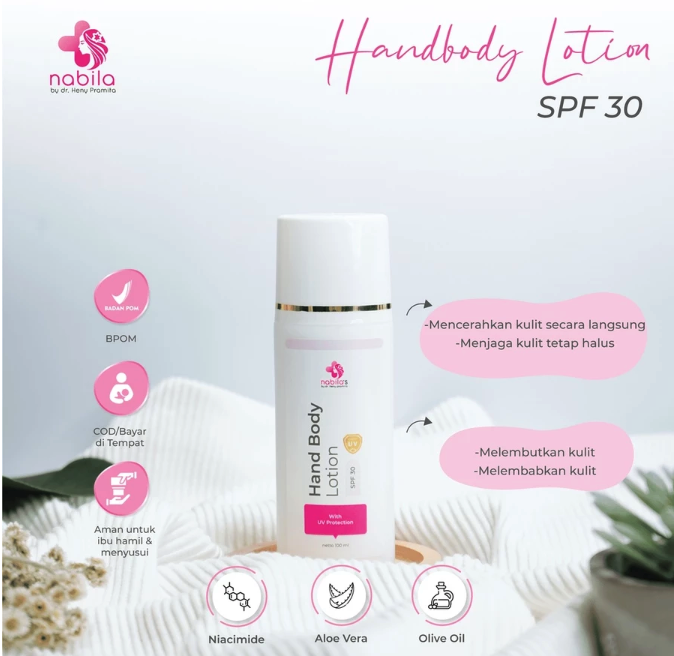 Derma Beauty Indonesia Nabila by dr. Heny Pramita Whitening Body Lotion