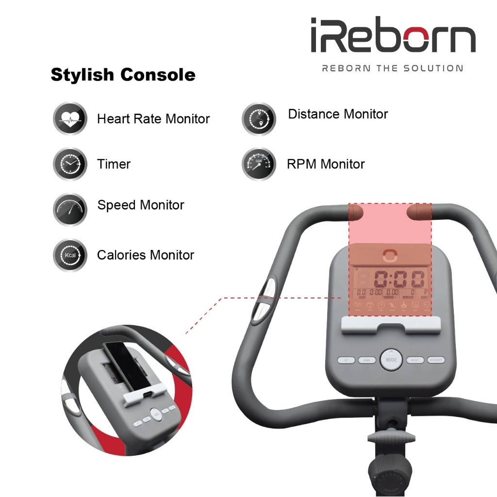 Trijaya Sportech iReborn Carlo Magnetic Bike