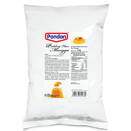 Pondan Pudding Flan