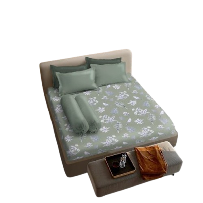 Kintakun Sprei Beglance Bamboo Silk Premium Fitted 1