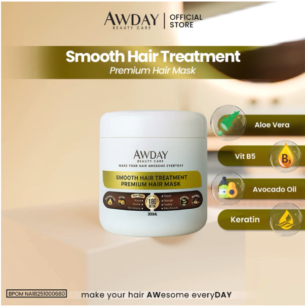 Awday Beauty Care Awday Smooth Hair Treatment Premium Hair Mask
