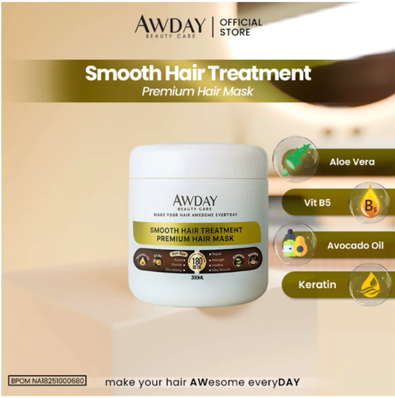 Awday Smooth Hair Treatment Premium Hair Mask 2
