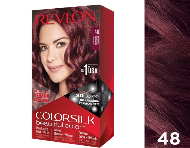 ColorSilk Beautiful Color Hair Color ｜ Burgundy (48)