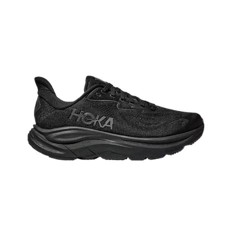 Hoka Clifton 10 Wide Men's Running Shoes Black 1