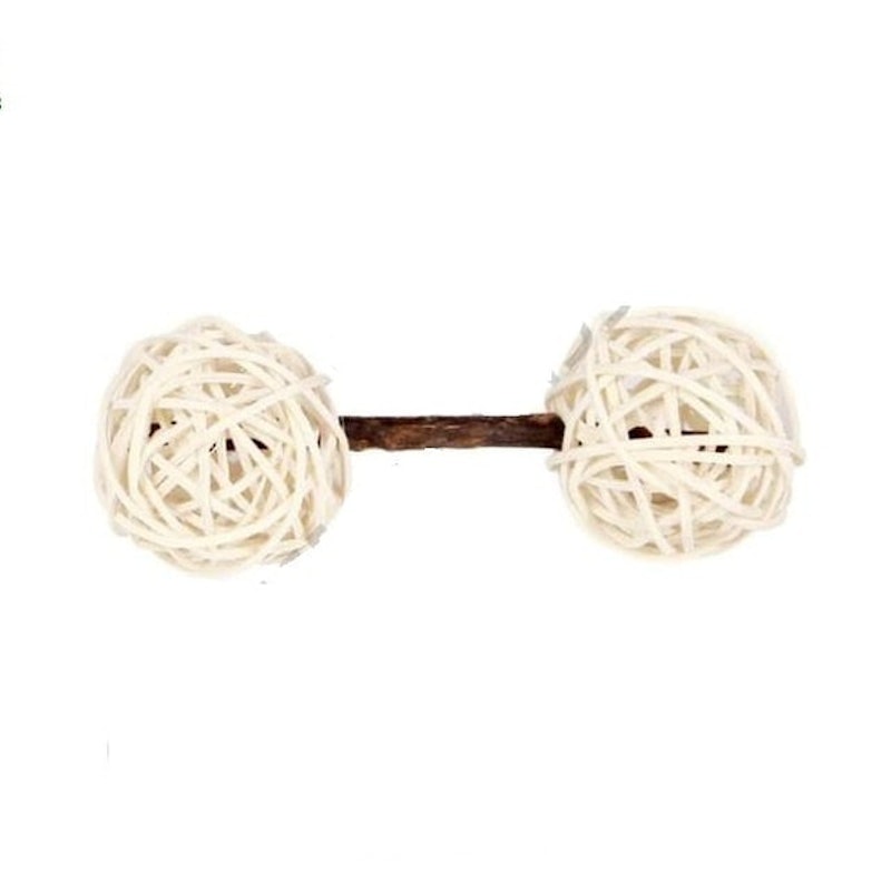 Rattan Ball Dumbell 1