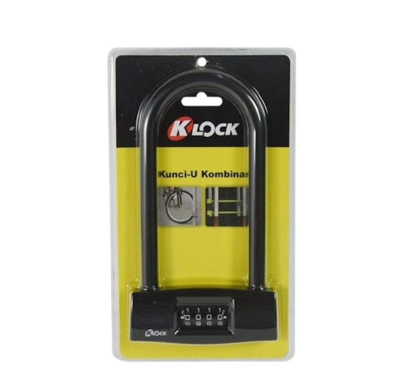 AZKO K-Lock Gembok Kombinasi Kunci-U 30 cm 1