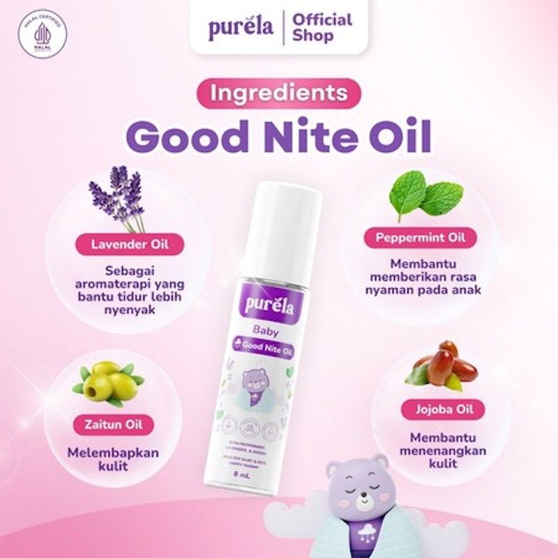 Purela Baby Good Nite Oil 2