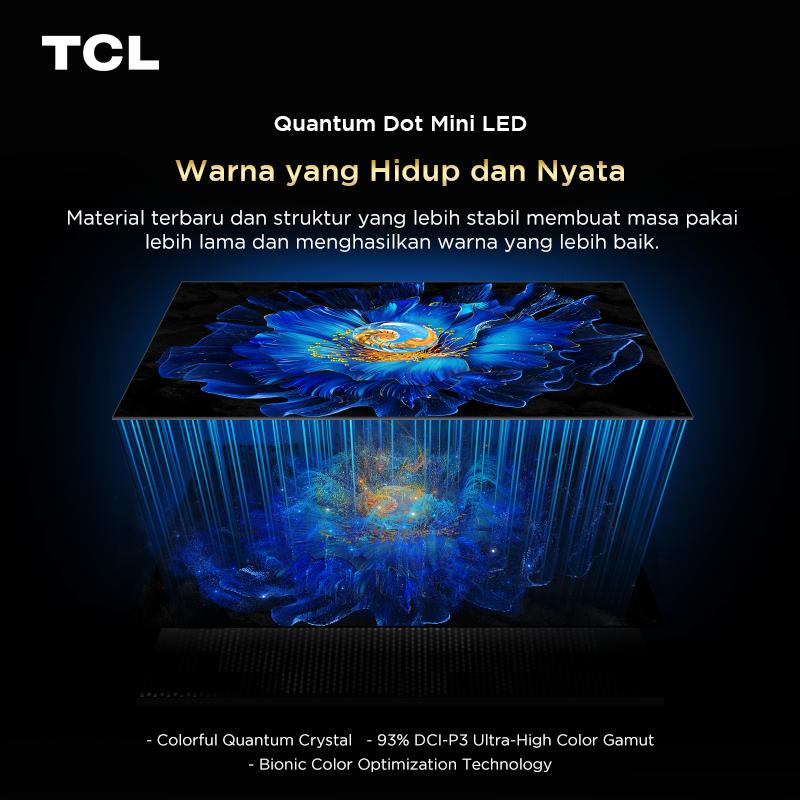 TCL 4K QD-Mini LED TV 50 Inch 2