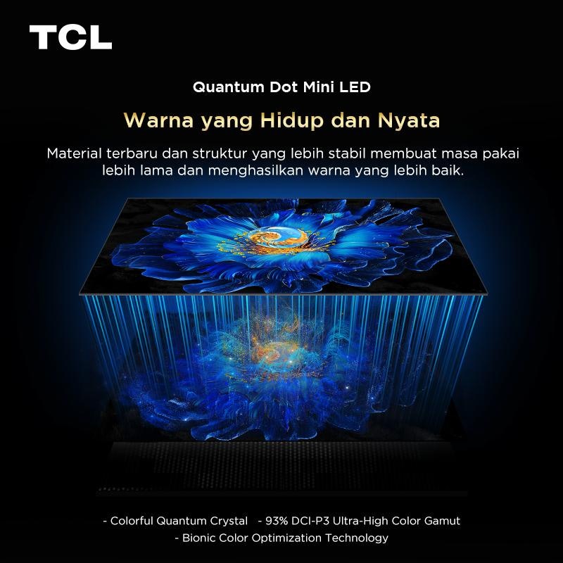 TCL 4K QD-Mini LED TV 50 Inch 2