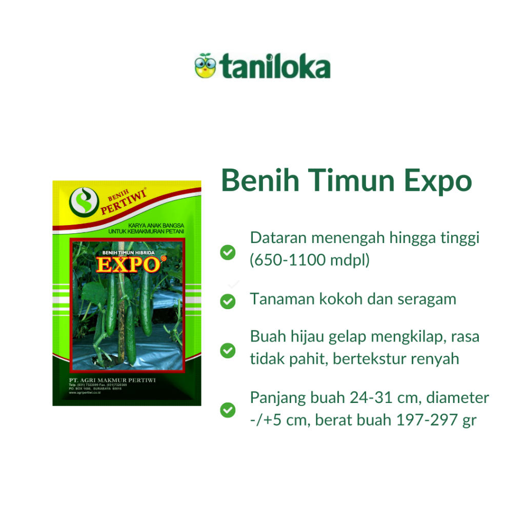 Benih Pertiwi Benih Timun Jepang Expo  3