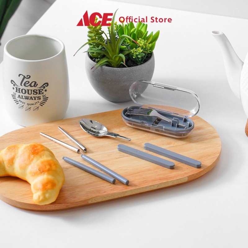 Kris Set 3 Pcs Alat Makan Minimalis 4
