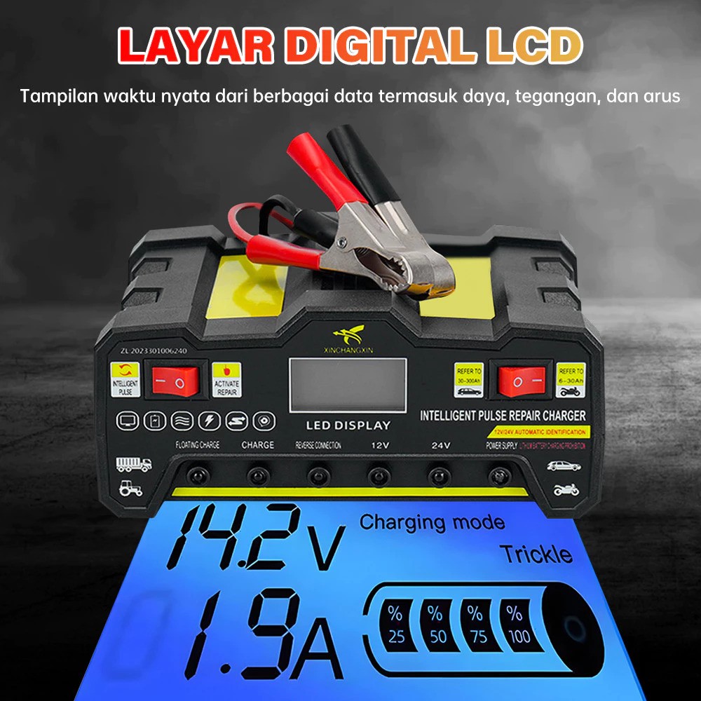 Linix Automatic Fast Smart Charger 12V 2